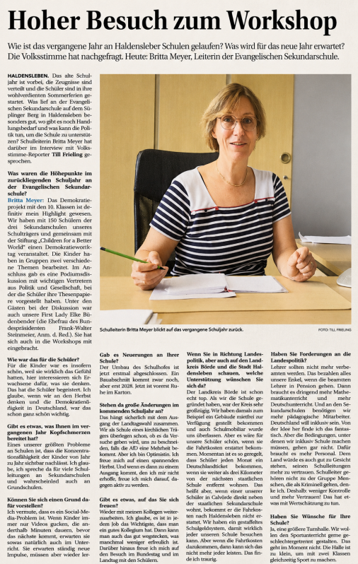  Volksstimme 25.07.26
